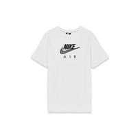 Nike American Retro Minimalist Letter Logo Print Crew Neck Short Sleeve T-Shirt Women Tops Black White DN4862-100 L white
