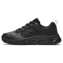 Anta Versatile Shock Absorbing Breathable Low Top Running Shoes Women Sneakers Black 922345580-7 35.5 black