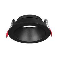 Beta B round black/black spotlight holder MR16 GU10/GU5.3
