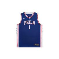 Nike NBA Youth 76ers Team Harden #1 Letter Logo Printed Sports Vest Kids Basketball Outfit Casual Sports Set Kids sportswear 3Z2B7BZ2P-76RJH1 XL