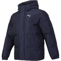 Puma Warm Casual Hooded Down Jacket Unisex Jackets Black 685319-01 XXL black