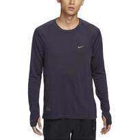 Nike Therma-Fit Adv Running Division Solid Color Fashion Soft Warm Long Sleeve T-Shirt Men Tops Dark-Purple FZ1126-573 XL