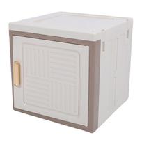 Storage Box PP ABS PS Space Saving Large Capacity Stackable Storage Bin for Toys Books Snacks Single door model