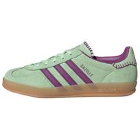 Adidas Originals Gazelle Indoor T Shoes Classic Sports Training Shoes Women sneaker Green Purple JS1405 36