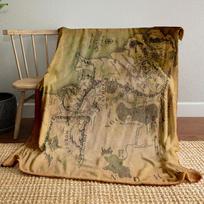Vintage Middle-earth Map Themed Blanket bedroom Blanket for Livingroom Couch lunch break Soft throw for Friend's festival Gift 80cm x 120cm