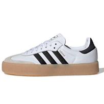 adidas Sambae Balti Juodi Gumos Padu Moteriški Sportbačiai Debesų Baltumo Pagrindinės Juodos Spalvos IG5744 39⅓