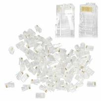 Žaidimų zona | PC | Konsolės | Priedai // Žaislai ir žaidimai vaikams // RJ1A KOŃCÓWKA RJ45 (100SZT.)