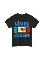 Level 100 Days Of School Boys Unlocked Video Games Gamer T Shirt S įvairiaspalvis