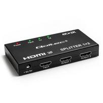 Qoltec Active HDMI Splitter 2 x HDMI 4K x 2K | 3.4Gb/s | High stability