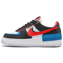 Nike Air Force 1 Shadow Stars Moteriški kedai Juodi Ryškiai Raudoni DD9794-001 36.5