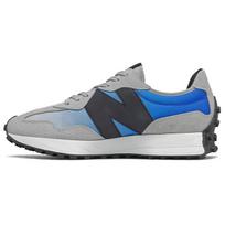 New Balance 327 Light Aluminum Cobalt Blue Men Sneakers Grey MS327SD 41.5 gray