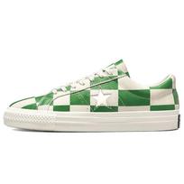 Converse One Star Low Warped Board - Medium Green Unisex Sneakers White 172353C 44 white