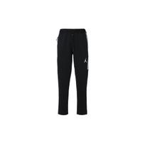 Jordan Air Logo Print Knit Colorblock Casual Sports Pants Men Bottoms Black CK6463-010 XS white