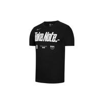 Nike NBA Utah Jazz Logo Print Loose Short Sleeve T-Shirt Men Tops Black DR5024-010 L