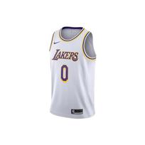 Nike NBA Casual Loose Vintage Basketball Vest Lakers Kyle Kuzma No. 0 Jersey Men Tops White AA7101-109 S