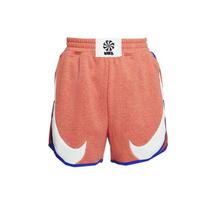 Nike Kids SS22 Contrast Double Swoosh Leisure Sports Shorts Kids Bottoms Orange DO6858-827 S