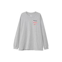 Nike Paris Saint-Germain Letter Print Loose Casual Long Sleeve T-Shirt Men Tops Dark-Grey FQ0262-063 M