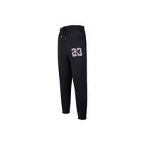 Jordan 23 vilna pamušalu raidžių rašto kelnės vyriškos juodos DJ0192-010 S black