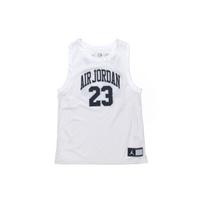 Jordan NBA DNA Distorted Mesh Chicago Bulls Basketball Breathable Loose Sports Vest Men Tops White CZ2499-100 XS white