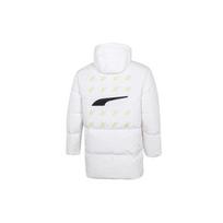 Puma Laisvalaikio vidutinio ilgio šilta striukė su gobtuvu Vyriški viršutiniai drabužiai, balta 532916-02 L white