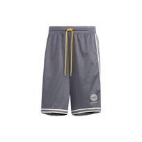 Adidas Neo Striped Color Block Drawstring Straight Shorts Men Shorts Grey HM2047 M
