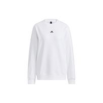 Adidas X Atmos X Jenny Kaori Anime Character Print Crew Neck Long Sleeve Sweatshirt Women Tops White GT0093 M