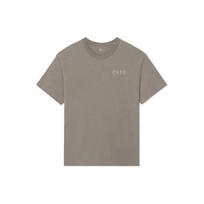 Li-Ning Vital Essential Embroidered Solid Color Loose Round Neck Short Sleeve T-Shirt Unisex Tops Pomegranate-Peel-Yellow AHSS132-2 XL