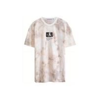 Calvin Klein Gradient Cotton Short Sleeve T-Shirt Men Tops Light-Yellow J323301-0LA L white