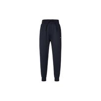 Nike Solid Color Logo Drawstring Knit Sweatpants Women Bottoms Black FB5432-010 M