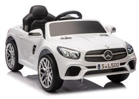 Žaidimų zona | PC | Konsolės | Priedai // Vaikiškos elektrinės transporto priemonės // Auto Na Akumulator Mercedes SL500 S506 Białe