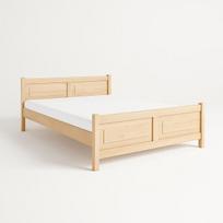 Lova KLASIKA + Čiužinys SAPNAS 2 XL|140X200|Natūrali spalva