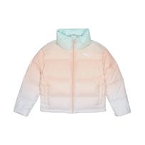 Puma Down Jacket Logo Print Gradient Sports Stand Collar Down Coat Winter Women Jacket Light-Pink 532917-27 XXL beige
