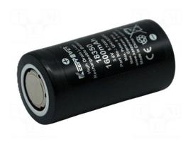 Re-battery: Li-Ion | 18350 | 3.6V | 1600mAh | Ø18.5x35mm | 5A