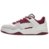 Anta Full Score Fabric Synthetic Leather Trendy Versatile Non-Slip Increased Height Low-Top Skate Shoes Men Sneakers White Red Gray 112448032-2 39 white