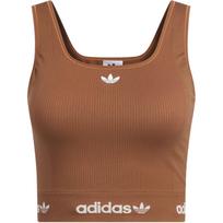 Adidas Originals SS25 Fashion Casual Sleeveless Sports Vest Women Tops Brown Soft-Brown KB6421 L