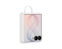 Samsung EF-EF776CWE Silicone Magnetic Cover with Ring for Galaxy Z Flip 8 / White