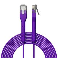 Ethernet patch cable Broadbe Slim Patch Cable 5G Purple 1 m Cat6 slim