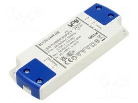 Power supply: switching | LED | 20W | 24VDC | 0÷840mA | 220÷240VAC | IP20