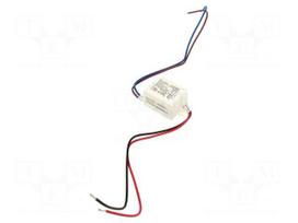 Power supply: switching | LED | 3W | 2÷9VDC | 350mA | 100÷240VAC | IP66