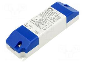 Power supply: switching | LED | 45W | 30÷42VDC | 700mA÷1.05A | IP20