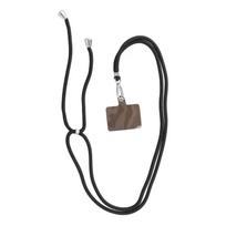 Riff SWING (6mm) Phone pendant + adjustable length / cord length 165cm (max 82.5cm) Black