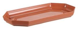 Plastikinė vazono lėkštė Uniplastex, 23x11 cm