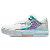 Li Ning Morning Glow audinys Sintetinė oda TPU Neslystantys Smūgius sugeriantys Atsparūs dėvėjimuisi Žemo profilio Ridinėjimo batai Moteriški sportbačiai AGCR192-3 36⅓