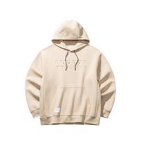 Anta Lettered Hooded Pullover Sweatshirt Men tops Almond-Coffee 152517735-1 L