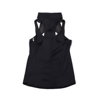 Nike Solid Color Casual Sports Pullover Vest Women tops Black FN2290-010 XL