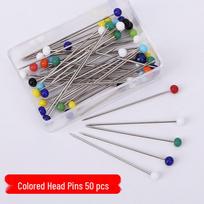 Metallic Pearl Head Pins for DIY Sewing and Crafting