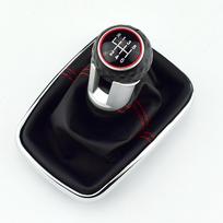 Naujas automobilis, 5/6 greičių 12 mm pavarų perjungimo rankenėlė, svirties perjungimo svirtis, skirta Volkswagen VW Golf Bora Jetta GTi MK4 vidaus priedai