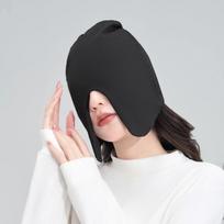 Travel Cotton Sleep Cap Comfortable Windproof Sleep Pullover Light Blocking Pullover Design Nighttime Hat juoda