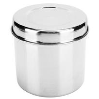 Stainless Steel Medicine Ointment Jar Dressing Cotton Anti Iodine Container For Hospital Beauty Salon