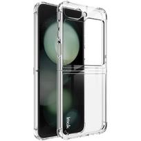 „Imak“ sustiprintos apsaugos kieto silikono (TPU) dėklas - skaidrus (Galaxy Flip7 FE / Flip6)